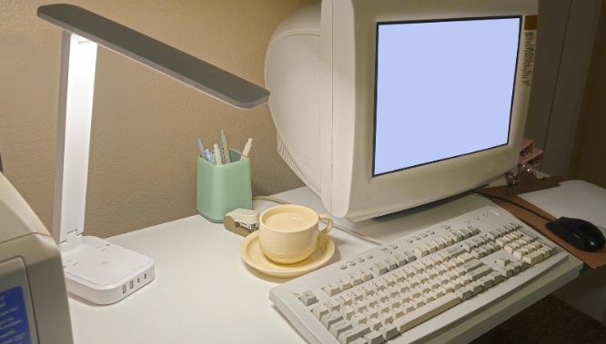 Remember AOL retro computer