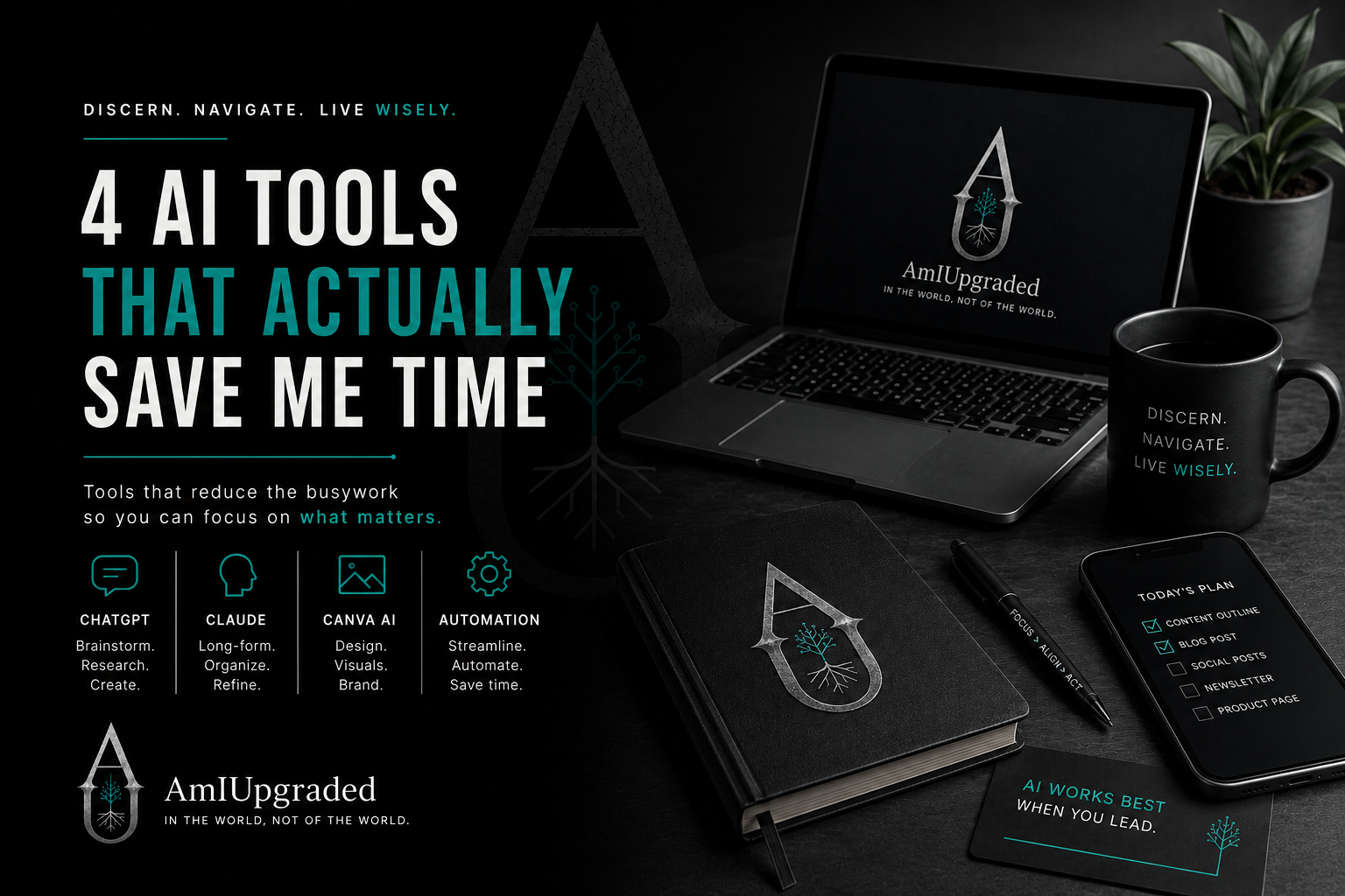 4 AI Tools That Actually Save Me Time
